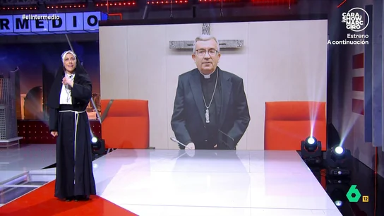 Sor Cristina Gallego, tras criticar el presidente de la Conferencia Episcopal a Sánchez: "Palabra de Argüello, a por el Gobierno a degüello" Sor Cristina Gallego, tras criticar el presidente de la Conferencia Episcopal a Sánchez: "Palabra de Argüello, a por el Gobierno a degüello"