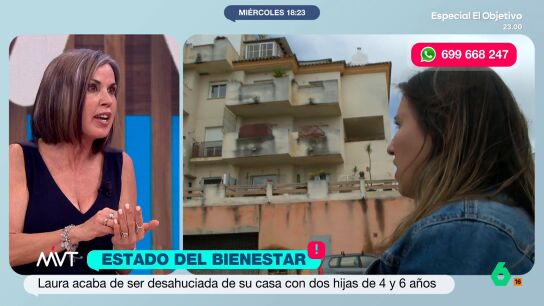 "Lo que no puede ser es que haya ni&ntilde;os, con lo traum&aacute;tico que eso supone, en la calle o durmiendo en un centro municipal", afirma Bea de Vicente sobre el desahucio de 60 familias despu&eacute;s de que un fondo buitre comprara su edificio.