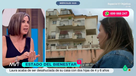 Bea de Vicente, tajante sobre el desahucio de 60 familias por un fondo buitre "Lo que no puede ser es que haya niños, con lo traumático que eso supone, en la calle o durmiendo en un centro municipal", afirma Bea de Vicente sobre el desahucio de 60 familias después de que un fondo buitre comprara su edificio.