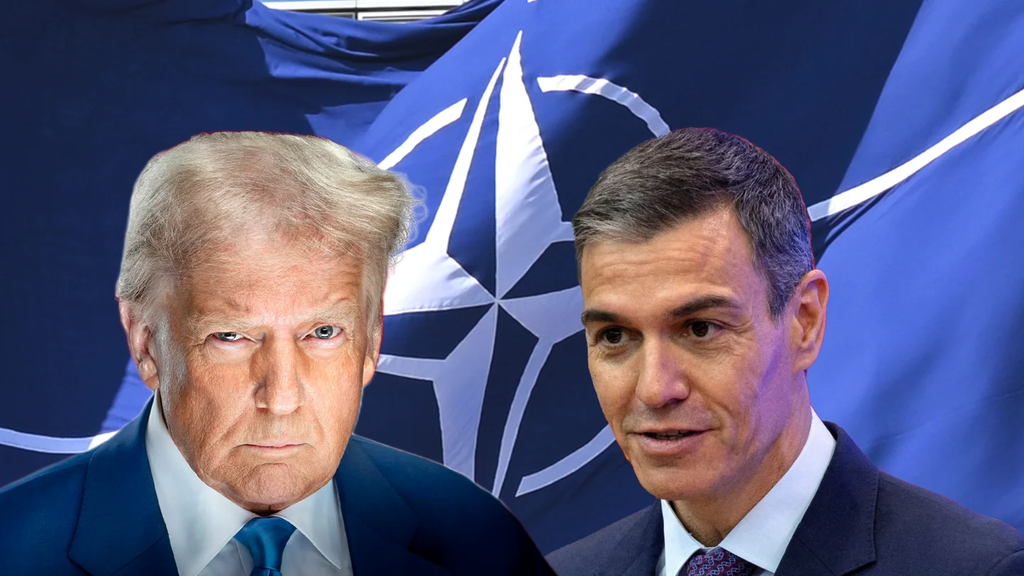 Donald Trump y Pedro Sánchez Donald Trump y Pedro Sánchez
