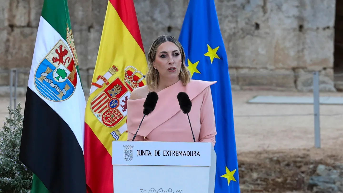 María Guardiola, presidenta de Extremadura María Guardiola, presidenta de Extremadura