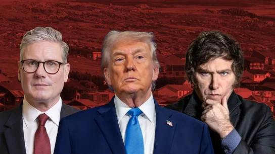 Trump no solo quiere castigar a España: EEUU abre la puerta a apoyar las aspiraciones de Milei en Malvinas contra Reino Unido Trump no solo quiere castigar a España: EEUU abre la puerta a apoyar las aspiraciones de Milei en Malvinas contra Reino Unido