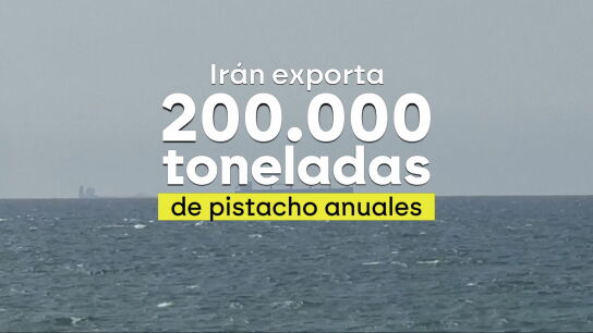 Ir&aacute;n exporta 200.000 toneladas de pistacho anuales.