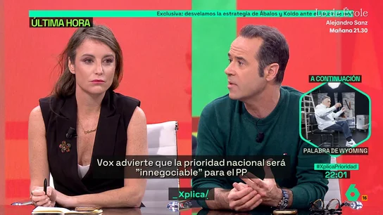 Javier Chicote califica de "torpeza" que el PP haya pactado la prioridad nacional: "Se están intentando justificar diciendo que es algo que no es" Javier Chicote califica de "torpeza" que el PP haya pactado la prioridad nacional: "Se están intentando justificar diciendo que es algo que no es"