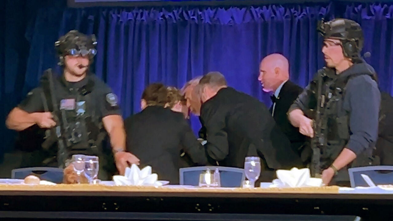 De la evacuación de Trump a la detención del asaltante del Hilton: el nuevo atentado contra el presidente, en imágenes