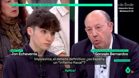 Gonzalo Bernardos, a un joven de NNGG del PP Gonzalo Bernardos, a un joven de NNGG del PP