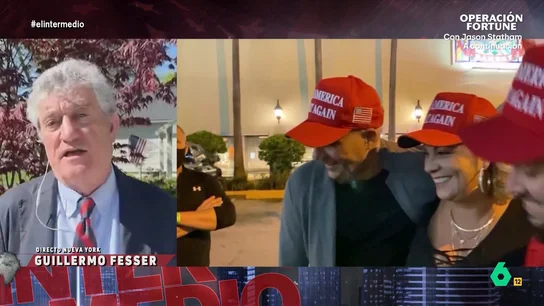 Guillermo Fesser afirma que Trump está aprovechando el intento de atentado "para desviar el foco de Irán" El corresponsal indica que el suceso le ha ayudado a poner el foco en la necesidad de abril el lujoso salón de baile que quiere hacer en la Casa Blanca ya que es la única manera, según su gabinete, de garantizar su seguridad.