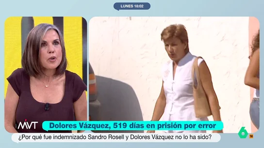 Beatriz de Vicente expone que en el juicio contra Dolores Vázquez "se juzgó todo aquello que no tenía relación con el caso" Dolores Vázquez sufrió un linchamiento público después de ser detenida por la muerte de Rocío Wanninkhof. En el juicio, el veredicto no estaba fundamentado ni se sustentaba con pruebas incriminatorias.