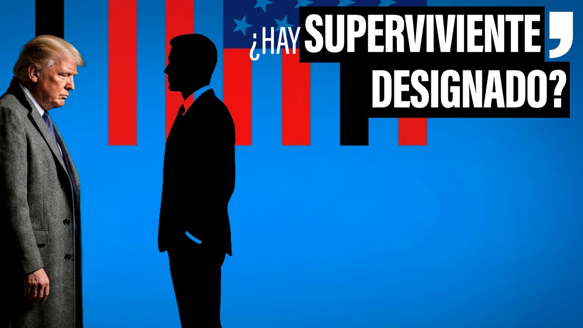 Enviado a un lugar lejano y secreto con el maletín nuclear: la figura del sucesor designado obviada por Trump