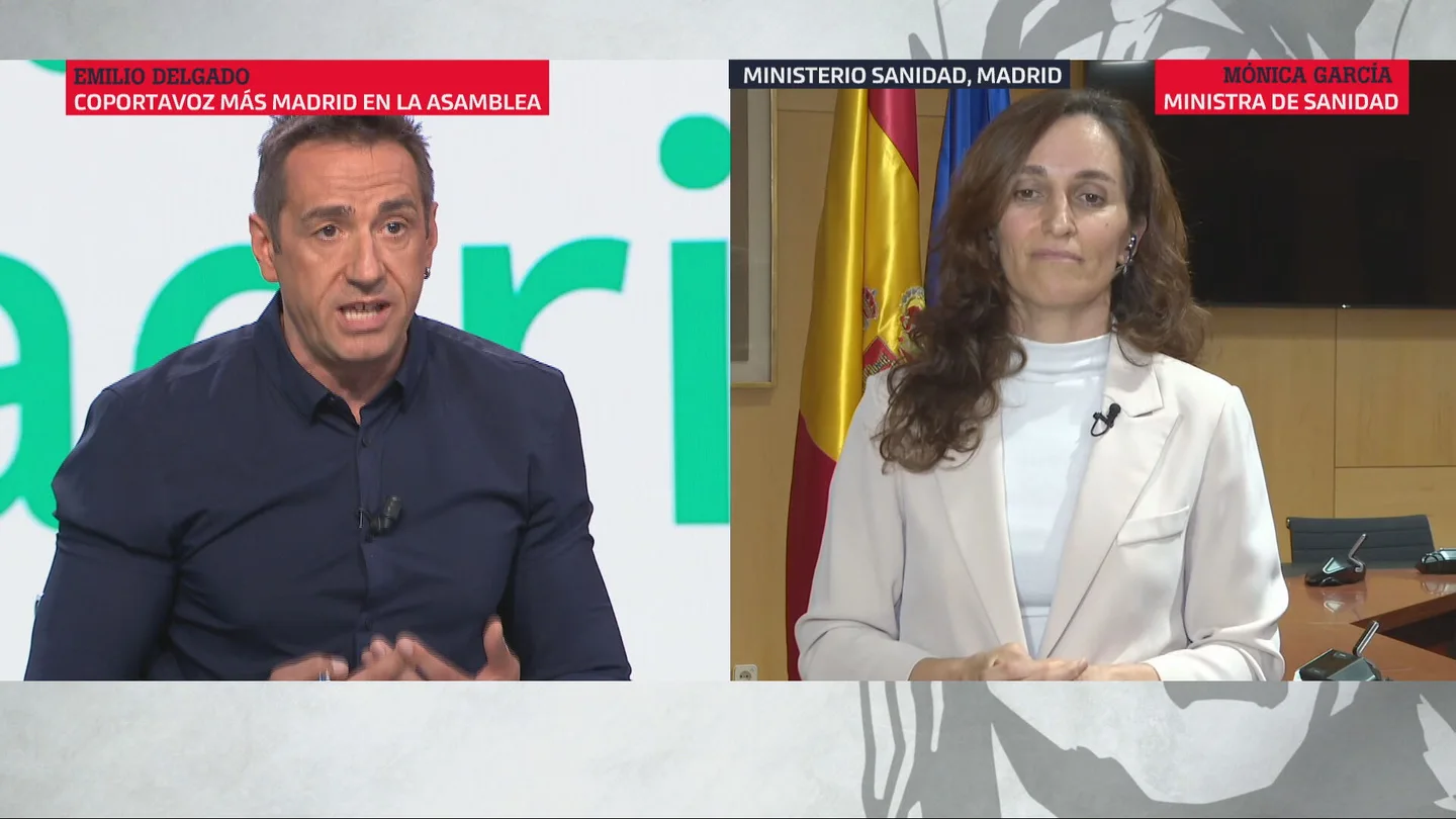 Negociaciones en Más Madrid tras el choque en ARV de Emilio Delgado y Mónica García por el proceso de primarias Negociaciones en Más Madrid tras el choque en ARV de Emilio Delgado y Mónica García por el proceso de primarias
