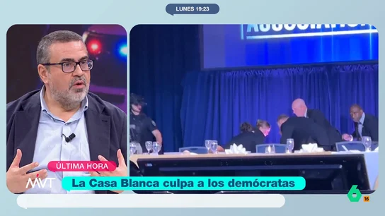 Pedro Rodríguez, sobre el señalamiento a los demócratas por el atentado contra Trump: "Es una forma de instrumentalizarlo" El profesor de Relaciones Internacionales considera que Trump busca "resucitar su presidencia" y que, además, quiere presentarse como un héroe "que es capaz, solo ante el peligro, de aguantar el tipo".