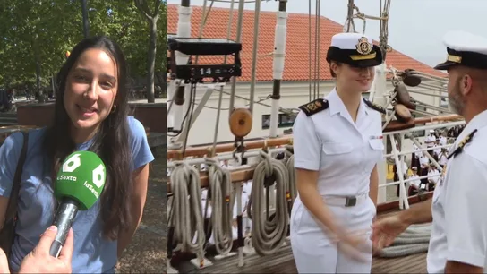 Bienvenidas, consejos y pretensiones de los futuros compañeros de Leonor en la Universidad Carlos III Bienvenidas, consejos y pretensiones de los futuros compañeros de Leonor en la Universidad Carlos III