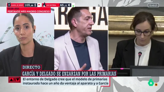 Tesh Sidi, sobre el enfrentamiento entre Emilio Delgado y Mónica García: "No me parece un debate justo ni correcto" Tesh Sidi, sobre el enfrentamiento entre Emilio Delgado y Mónica García: "No me parece un debate justo ni correcto"
