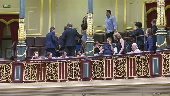 Irene Moreno en su protesta en el Congreso contra la derogación del decreto de la prórroga de los alquileres Irene Moreno en su protesta en el Congreso contra la derogación del decreto de la prórroga de los alquileres