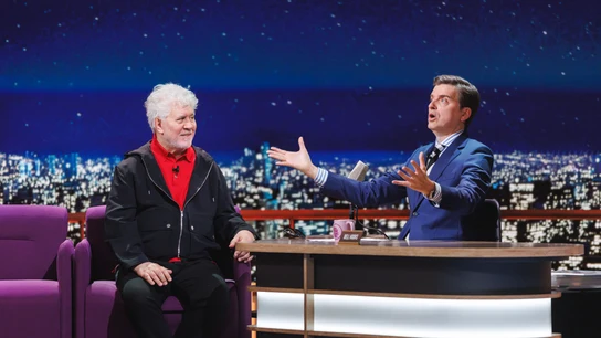 Marc Giró recuerda con Almodóvar el impacto de 'Mujeres al borde de un ataque de nervios' en su familia Marc Giró recuerda con Almodóvar el impacto de 'Mujeres al borde de un ataque de nervios' en su familia