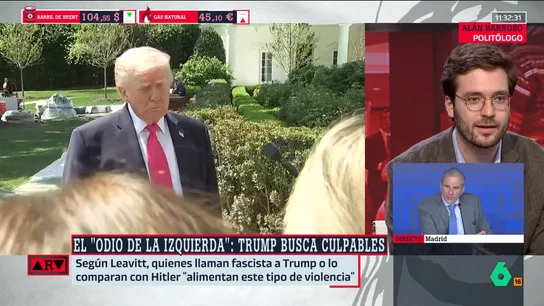 Alán Barroso, sobre Trump: "No hay ni una encuesta que diga que va a ganar las elecciones de medio mandato" Alán Barroso, sobre Trump: "No hay ni una encuesta que diga que va a ganar las elecciones de medio mandato"
