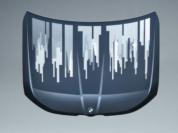 Las pantallas llegan al dise&ntilde;o exterior: BMW presenta un cap&oacute; que emite animaciones