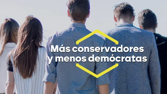 Más religiosos y menos democráticos: los jóvenes españoles son cada vez menos idealistas y más antifeministas Más religiosos y menos democráticos: los jóvenes españoles son cada vez menos idealistas y más antifeministas