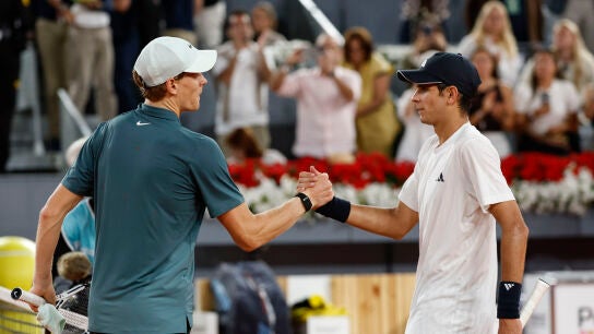 Jannik Sinner y Rafa J&oacute;dar