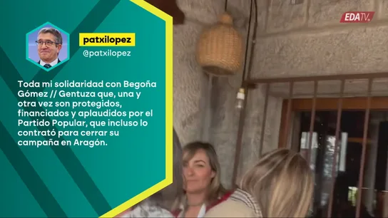Patxi López denuncia el acoso de Vito Quiles a Begoña Gómez Patxi López denuncia el acoso de Vito Quiles a Begoña Gómez