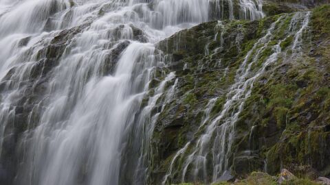 Detalle de cascada. Islandia