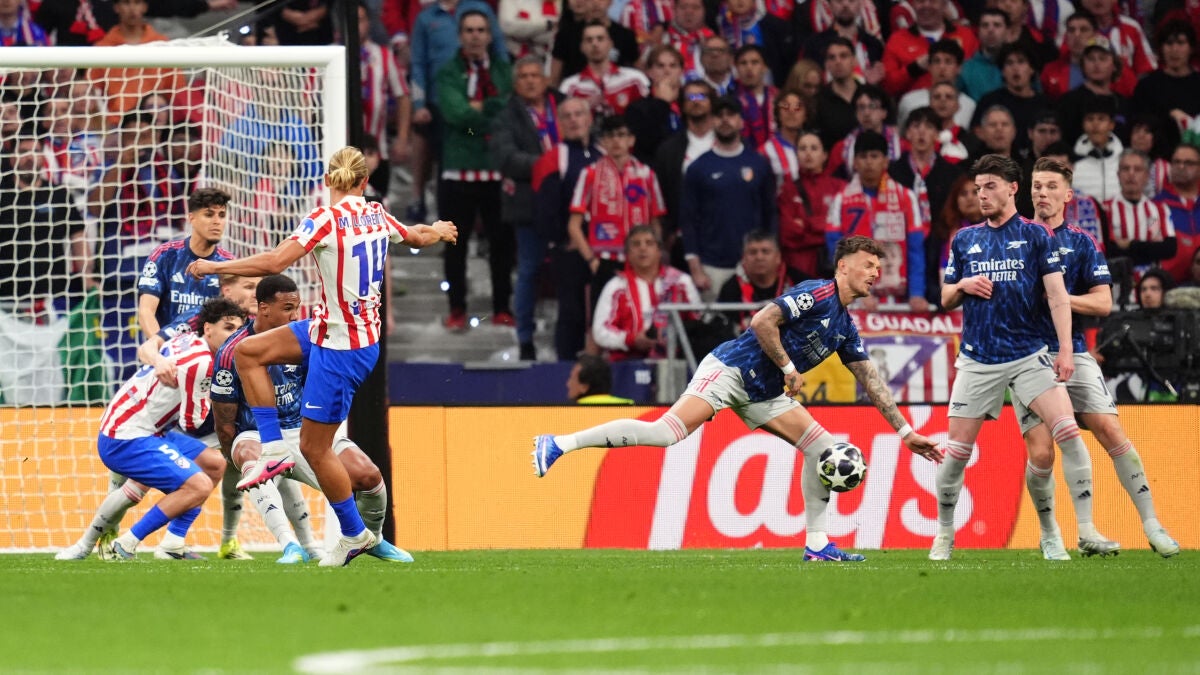 La noche de los penaltis en el Metropolitano