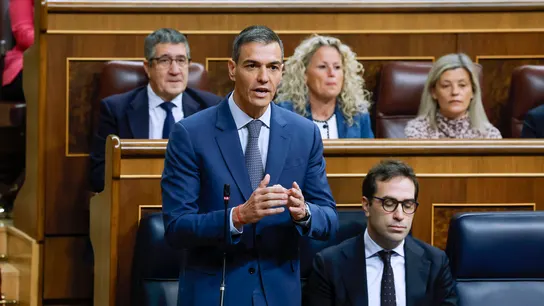 Imagen de Pedro Sánchez en el Congreso. Imagen de Pedro Sánchez en el Congreso.