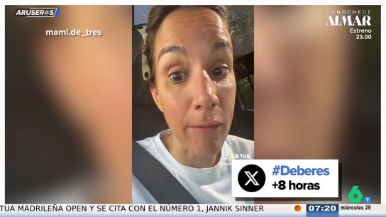 Una influencer critica mandar deberes a los ni&ntilde;os cuando est&aacute;n malos: "Si un adulto est&aacute; enfermo, no le dan m&aacute;s trabajo"