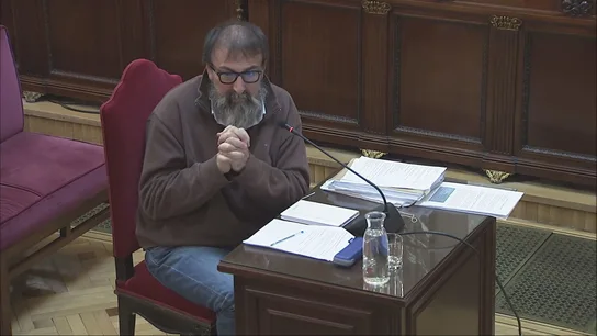 Koldo García ante el Tribunal Supremo, este jueves. Koldo García ante el Tribunal Supremo, este jueves.