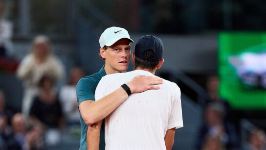 Sinner y Rafa J&oacute;dar