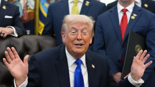 Donald Trump en la Casa Blanca