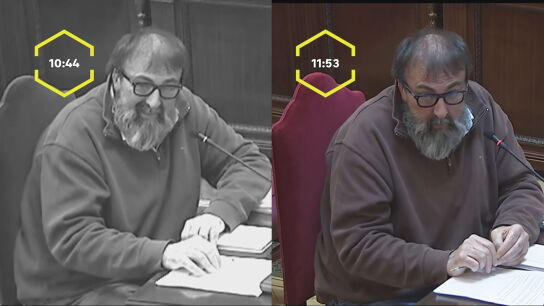 Koldo García, ante el fiscal jefe Alejandro Luzón.