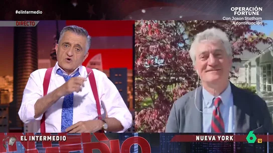 Fesser desvela por qué no fue a la cena de corresponsales donde intentaron disparar a Donald Trump: "Me perdí la emoción" Wyoming y Guillermo Fesser ironizaban en este vídeo sobre la posibilidad de que el corresponsal hubiera estado en la cena del atentado contra Trump. Fesser explicaba por qué no estaba acreditado y que se perdió "la emoción".