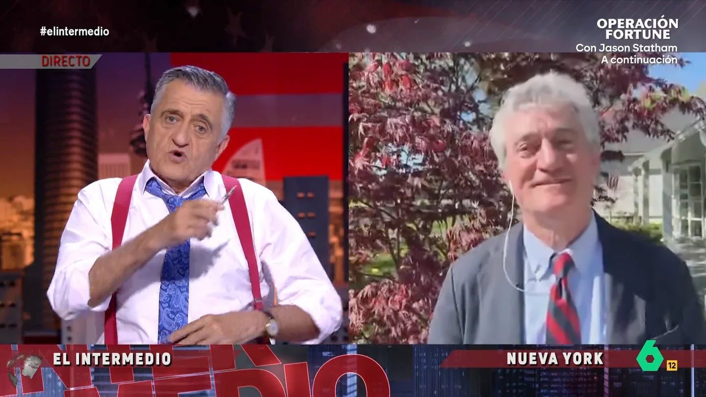 Fesser desvela por qué no fue a la cena de corresponsales donde intentaron disparar a Donald Trump: "Me perdí la emoción" Wyoming y Guillermo Fesser ironizaban en este vídeo sobre la posibilidad de que el corresponsal hubiera estado en la cena del atentado contra Trump. Fesser explicaba por qué no estaba acreditado y que se perdió "la emoción".