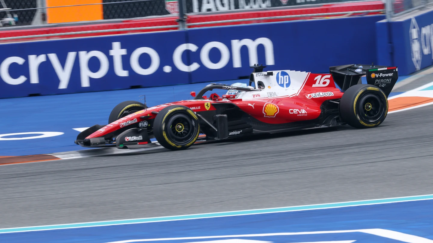 Charles Leclerc en el GP de Miami Charles Leclerc en el GP de Miami