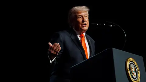 El presidente de Estados Unidos, Donald Trump. El presidente de Estados Unidos, Donald Trump.