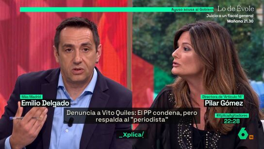 Piar G&oacute;mez y Emilio Delgado