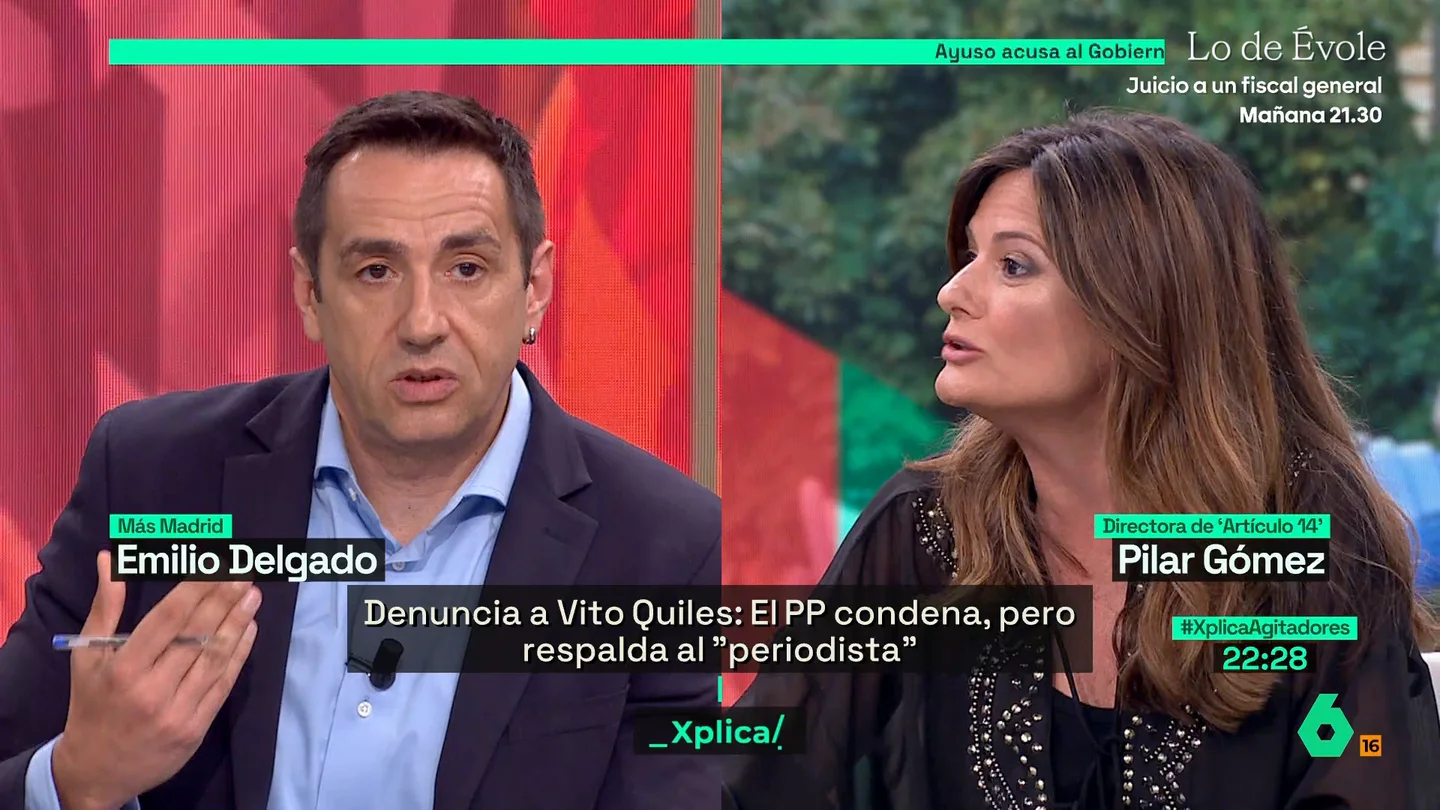 Piar Gómez y Emilio Delgado Piar Gómez y Emilio Delgado