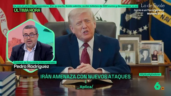 Pedro Rodríguez, sobre Trump: "Es muy agresivo y hay que prepararse para las consecuencias; ya se habla de Ceuta y Melilla" Pedro Rodríguez, sobre Trump: "Es muy agresivo y hay que prepararse para las consecuencias; ya se habla de Ceuta y Melilla"