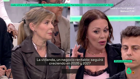 Una portavoz del Sindicato de Inquilinas, a una de los propietarios: "Sois especuladores, los culpables de empobrecer a la clase trabajadora" Una portavoz del Sindicato de Inquilinas, a una de los propietarios: "Sois especuladores, los culpables de empobrecer a la clase trabajadora"