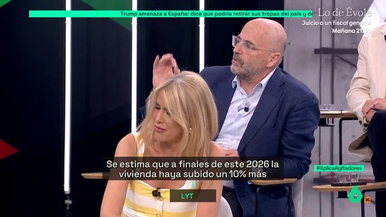 Javier Díaz-Giménez responde a Afra Blanco: "Los impuestos no son para Ayuso, sino para pagar la educación pública, la sanidad..." Javier Díaz-Giménez responde a Afra Blanco: "Los impuestos no son para Ayuso, sino para pagar la educación pública, la sanidad..."