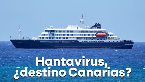 El crucero afectado por hantavirus prev&eacute; atracar en Canarias: hay al menos 14 espa&ntilde;oles a bordo