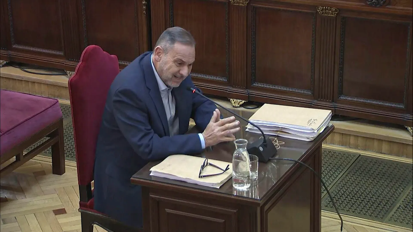 José Luis Ábalos, durante su declaración en el Tribunal Supremo José Luis Ábalos, durante su declaración en el Tribunal Supremo