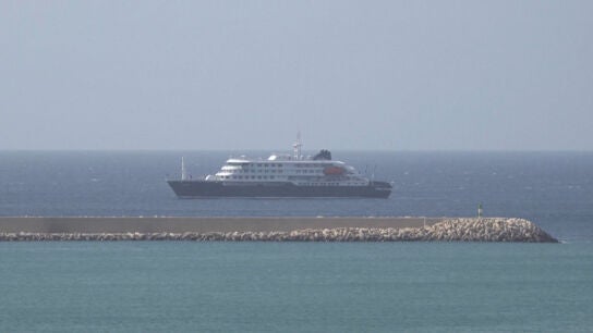El crucero MV Hondius en Cabo Verde