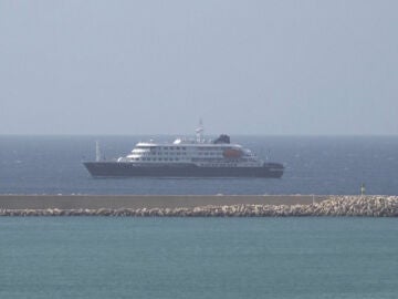 El crucero MV Hondius en Cabo Verde