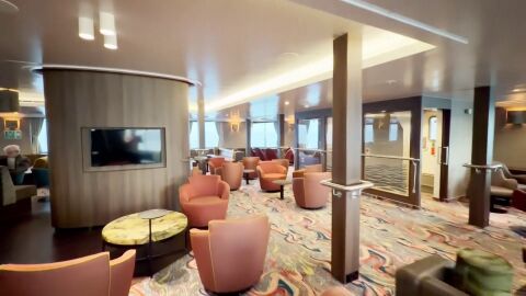 Las primeras im&aacute;genes del crucero con los afectados por el hantavirus