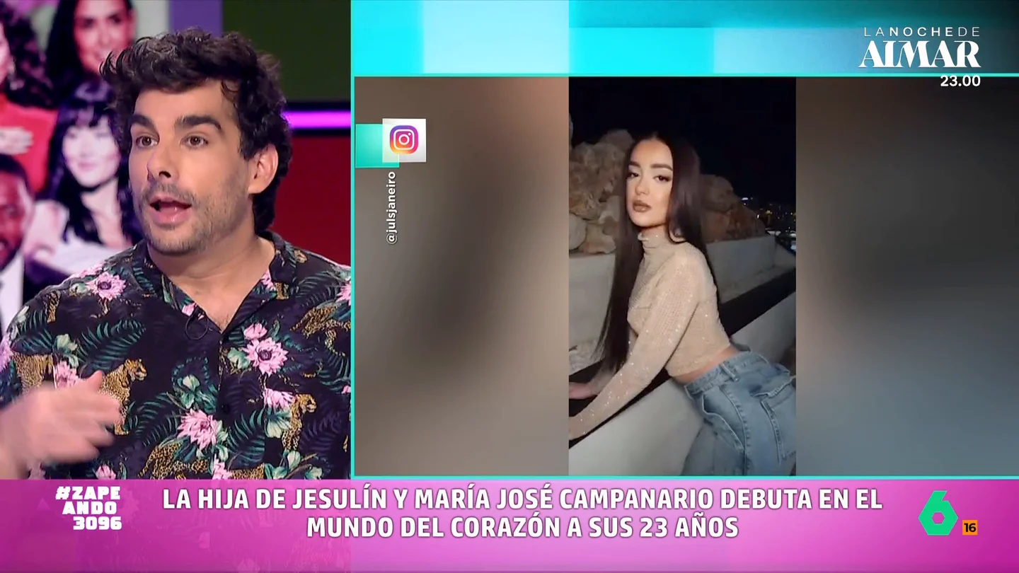 Juan Sanguino, sobre el debut de Julia Janeiro Campanario: "No viene con excusas, ella quiere ser famosa y punto" La hija de Jesulín de Ubrique ha concedido una entrevista en exclusiva a la revista 'Hola'. En ella ha hablado sobre sus referentes y sus objetivos con respecto a su carrera profesional.