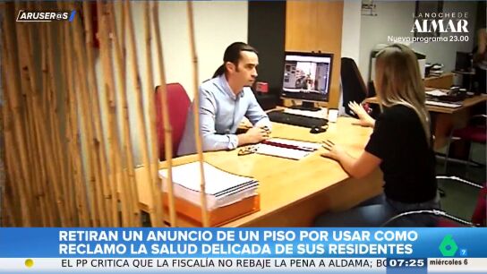 Alfonso Ar&uacute;s, sobre el pol&eacute;mico anuncio de un piso retirado de Idealista: "Est&aacute;n diciendo que a los inquilinos les quedan dos telediarios"