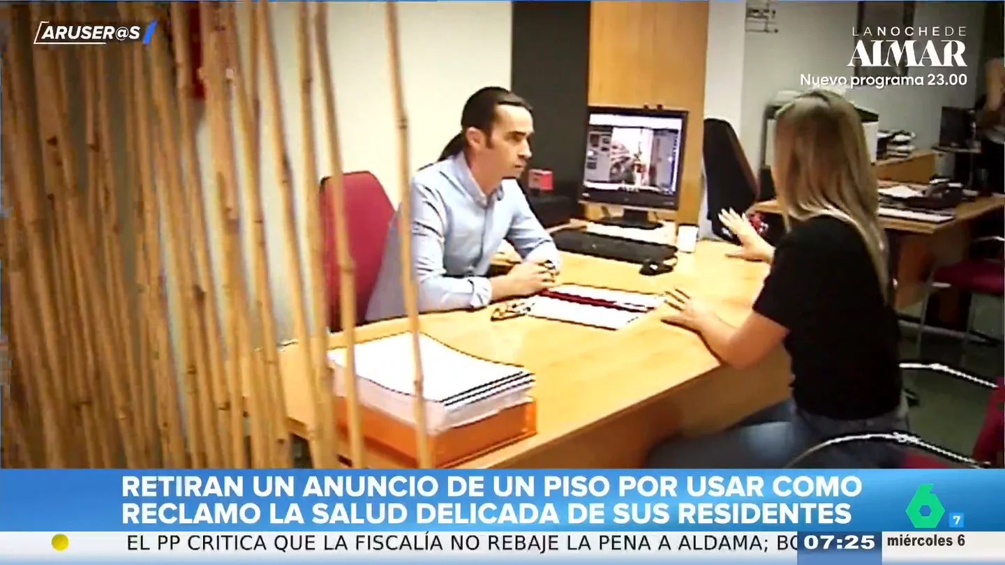 Alfonso Arús, sobre el polémico anuncio de un piso retirado de Idealista: "Están diciendo que a los inquilinos les quedan dos telediarios" Alfonso Arús, sobre el polémico anuncio de un piso retirado de Idealista: "Están diciendo que a los inquilinos les quedan dos telediarios"