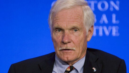 Ted Turner, fundador de la 'CNN', en una imagen de archivo